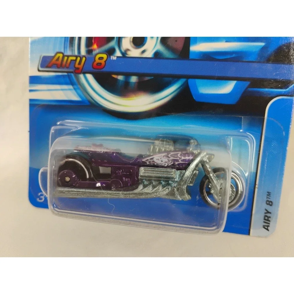 2006‎ Hot Wheels #164 Air 8 Purple Motorcycle 1:64